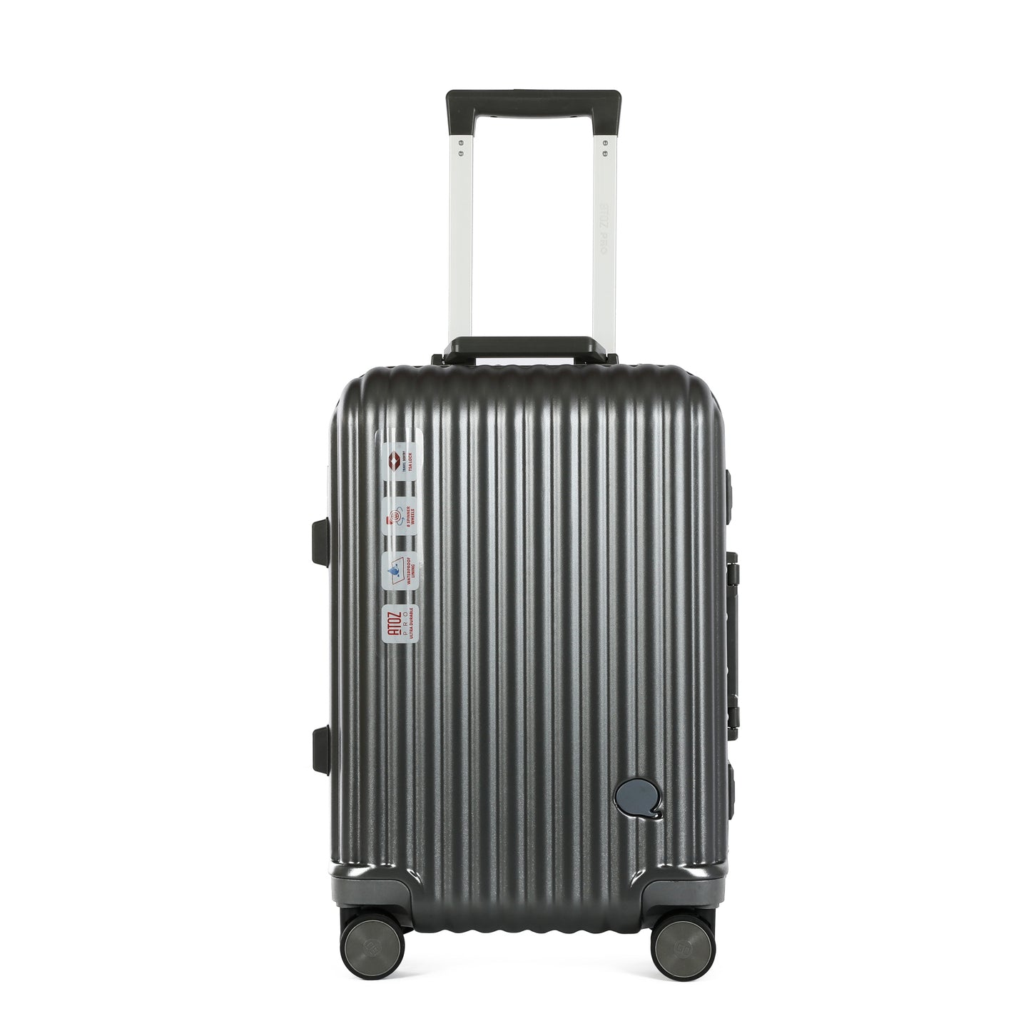 A To Z Pro Aliframe Handbagage 55cm Aluminium Donker grijs