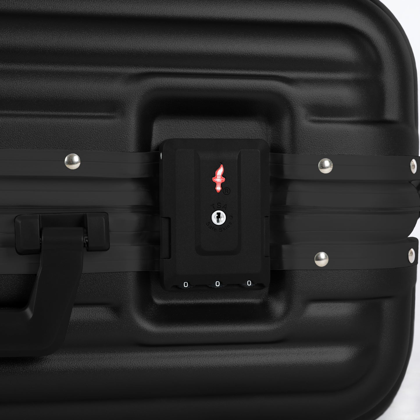 A To Z Pro Aliframe Handbagage 55cm Aluminium TSA Zwart