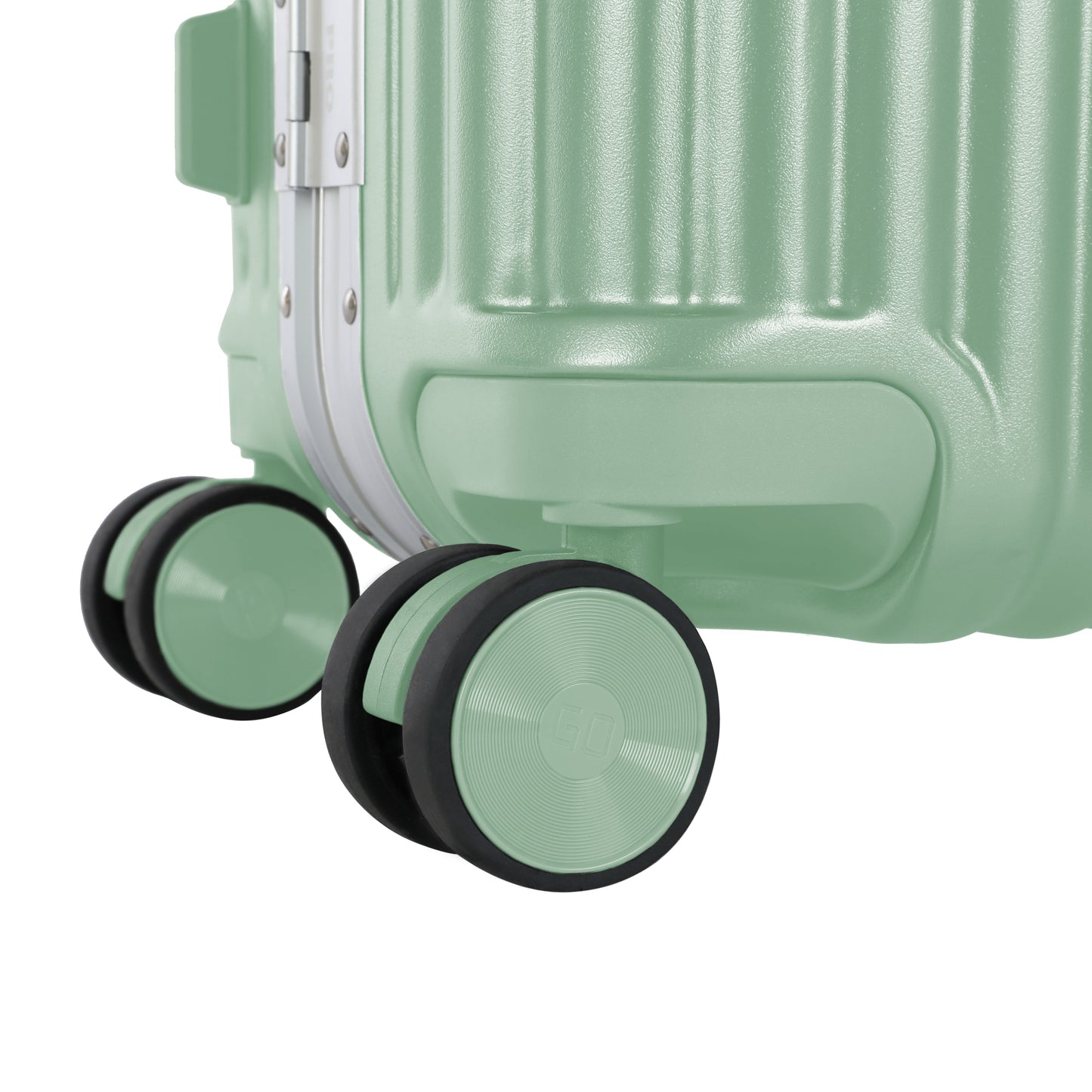 A To Z Pro Aliframe Handbagage 55cm Aluminium Wielen Licht groen