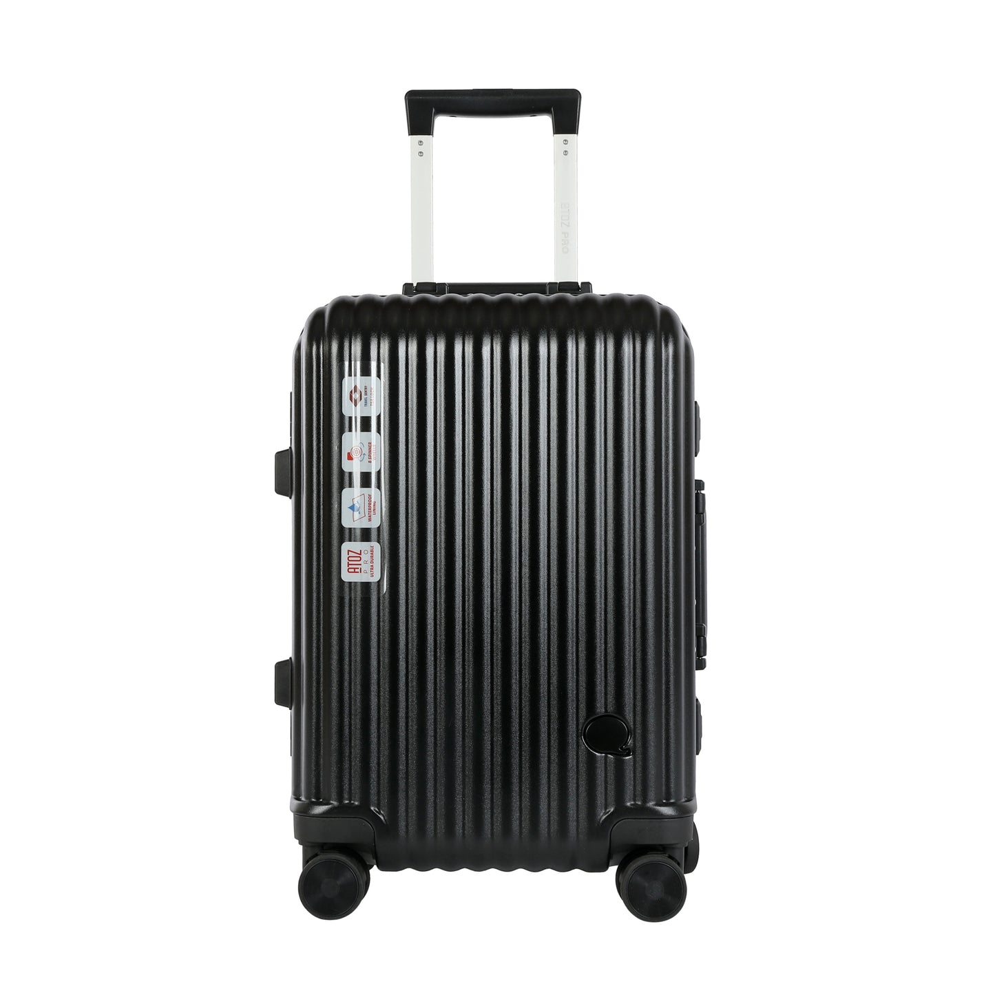A To Z Pro Aliframe Handbagage 55cm Aluminium Zwart