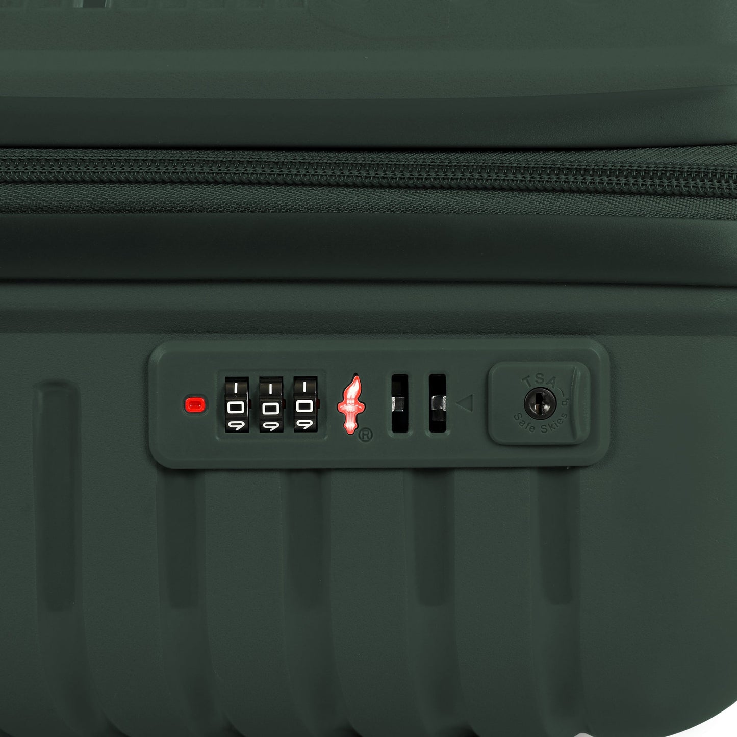 A To Z Pro Gante Reiskoffer TSA Donker groen