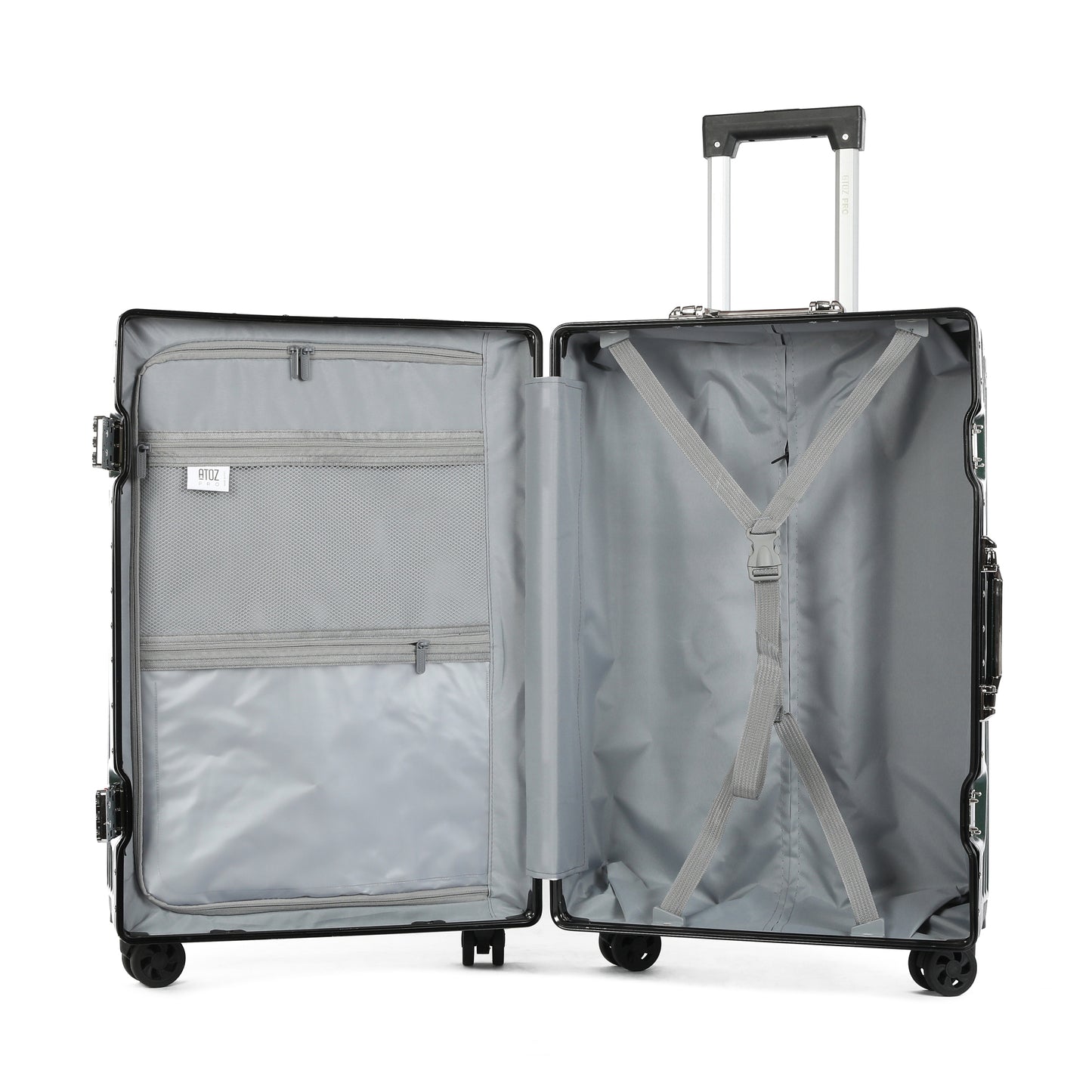 A To Z Pro Safralu Aluminium Reiskoffer Binnenkant