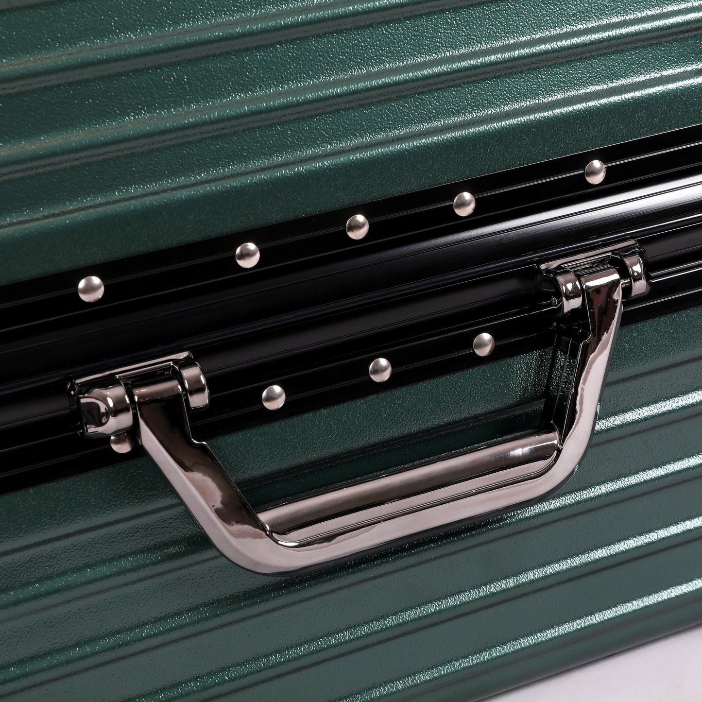 A To Z Pro Safralu Reiskoffer Aluminium Handvat Donker groen