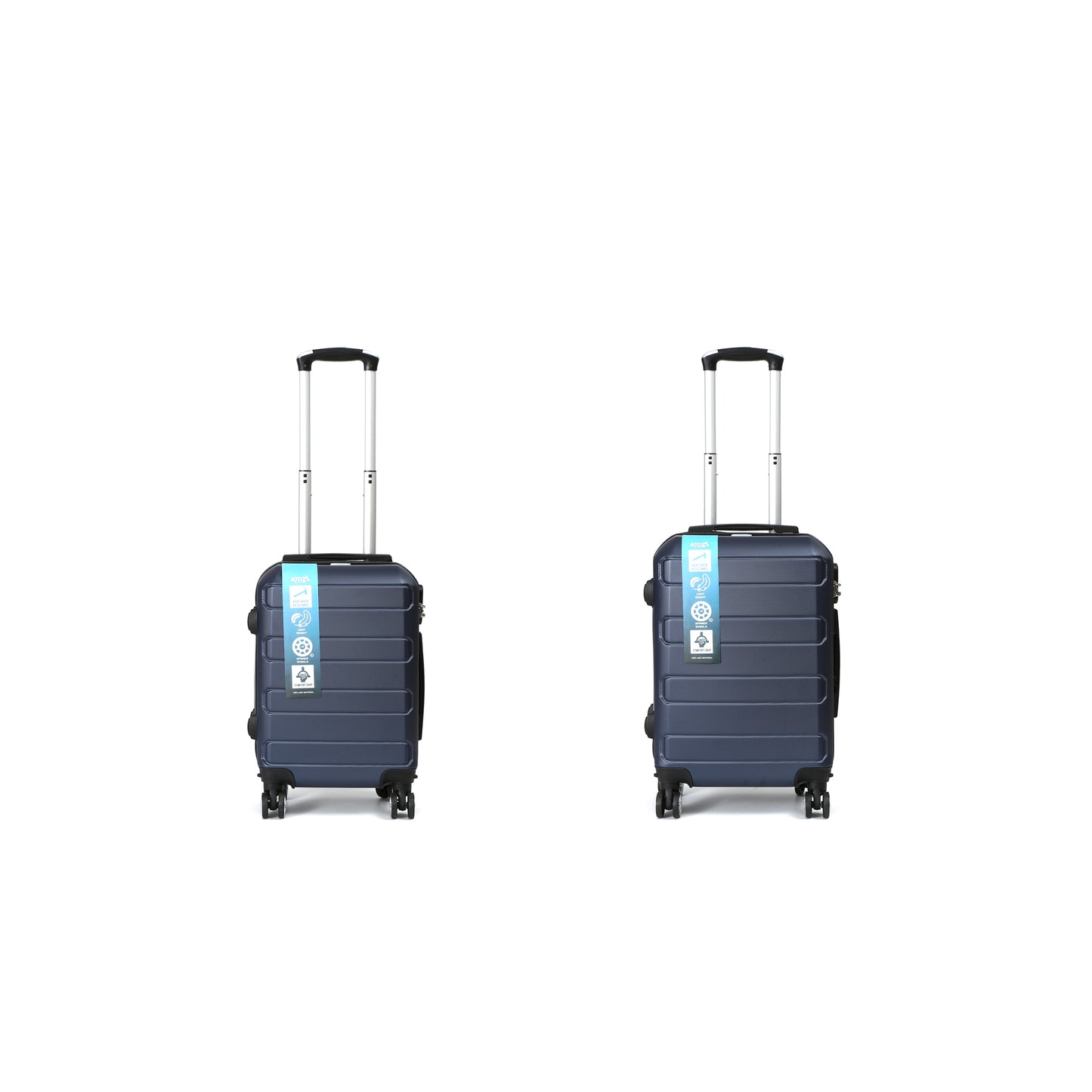 A To Z Traveller AeroTrav set 2-delig Marine blauw