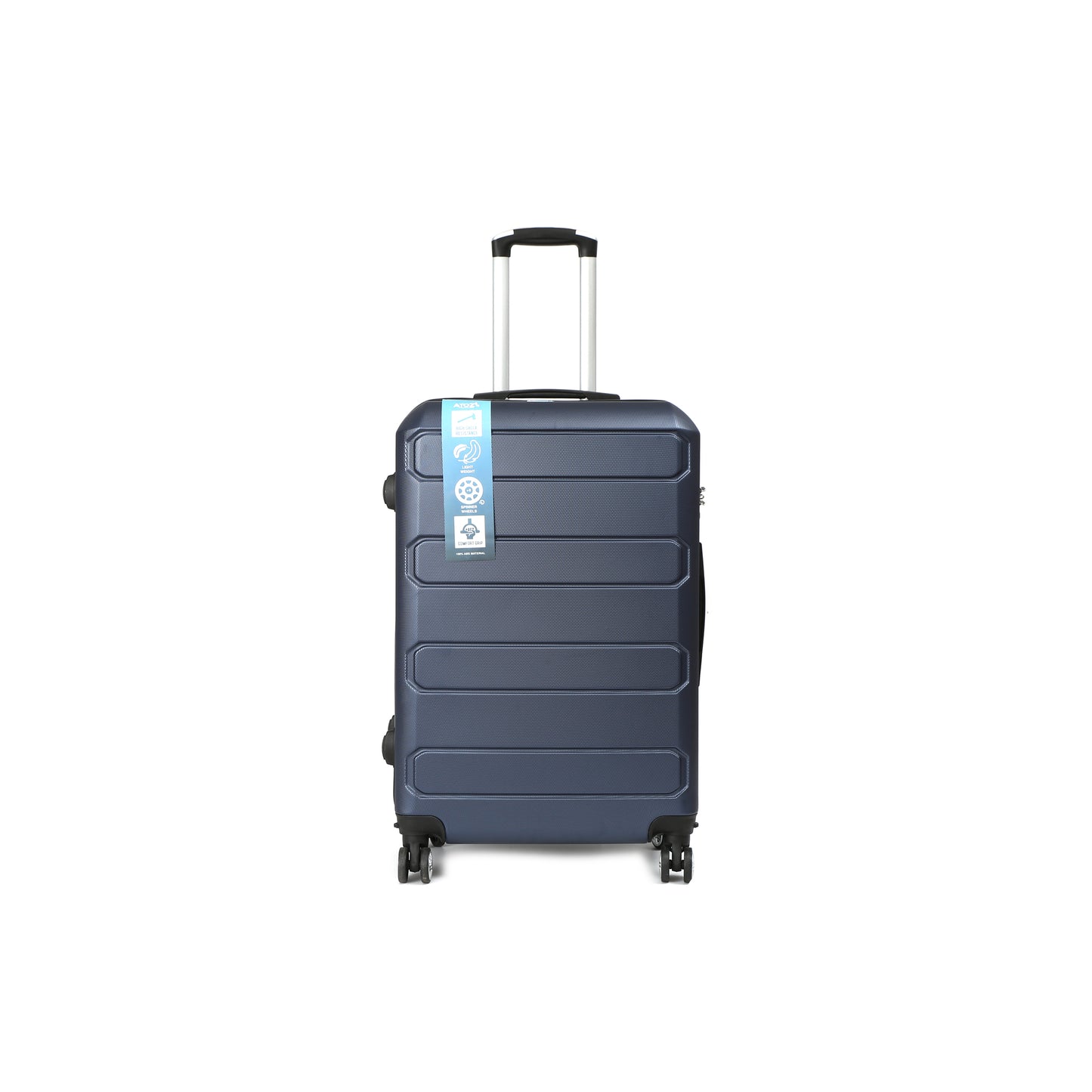 AeroTrav Reiskoffer 70cm ABS met TSA Marine blauw