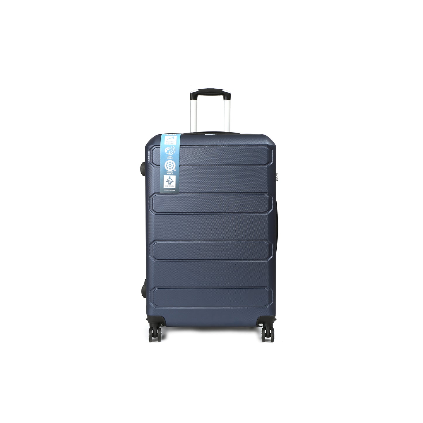 AeroTrav Reiskoffer 78cm ABS met TSA Marine blauw