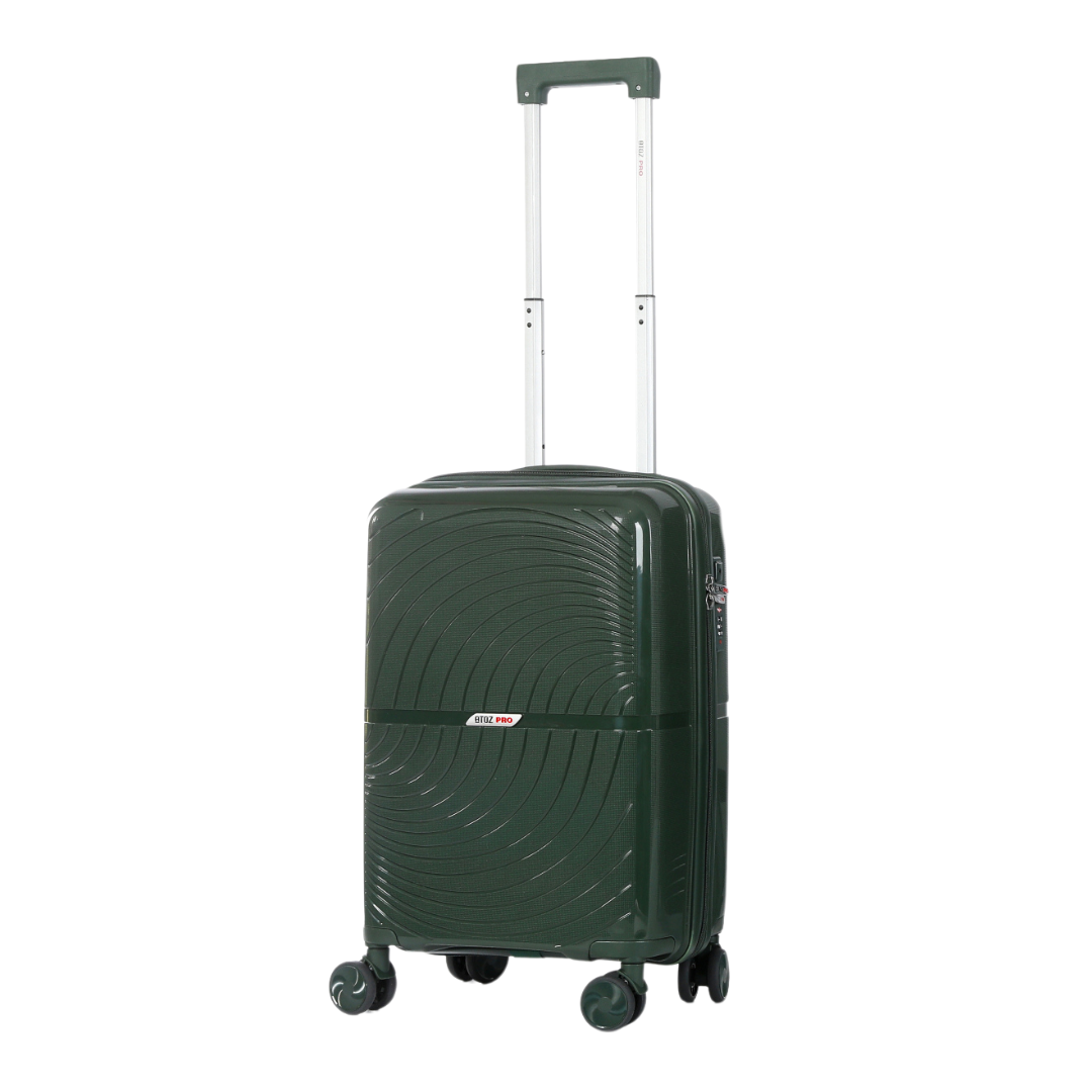 Brujas Handbagage 54cm Donker groen Schuin