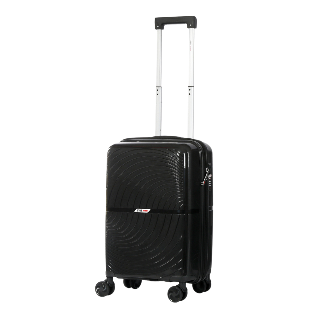 Brujas Handbagage 54cm Zwart Schuin