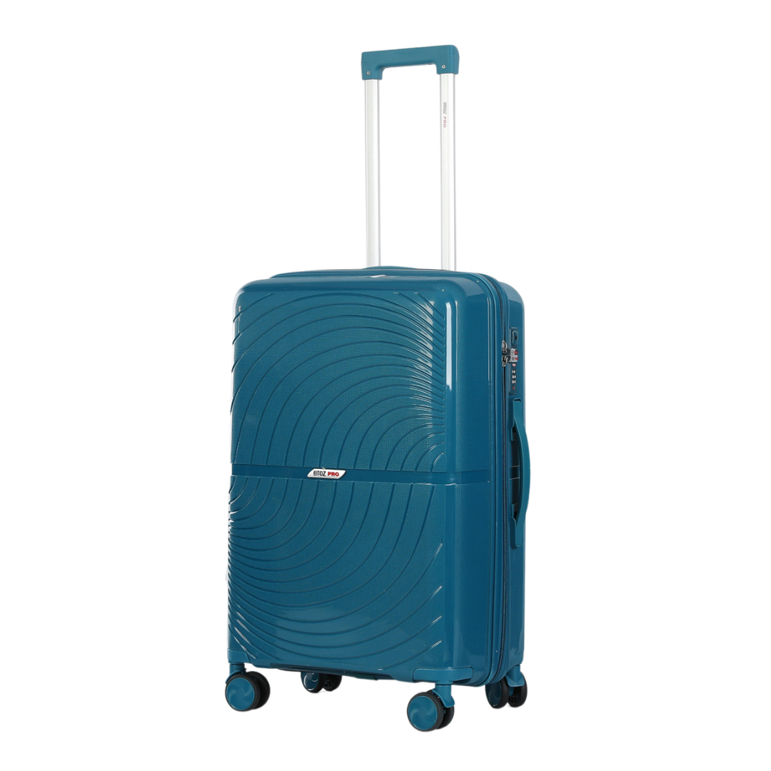 Brujas Reiskoffer 65cm Blauw Schuin