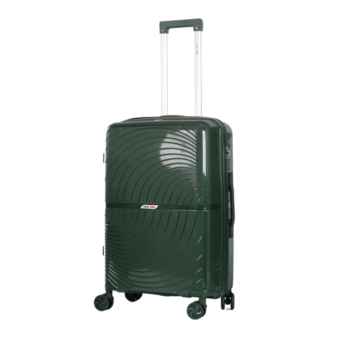 Brujas Reiskoffer 65cm Donker groen Schuin