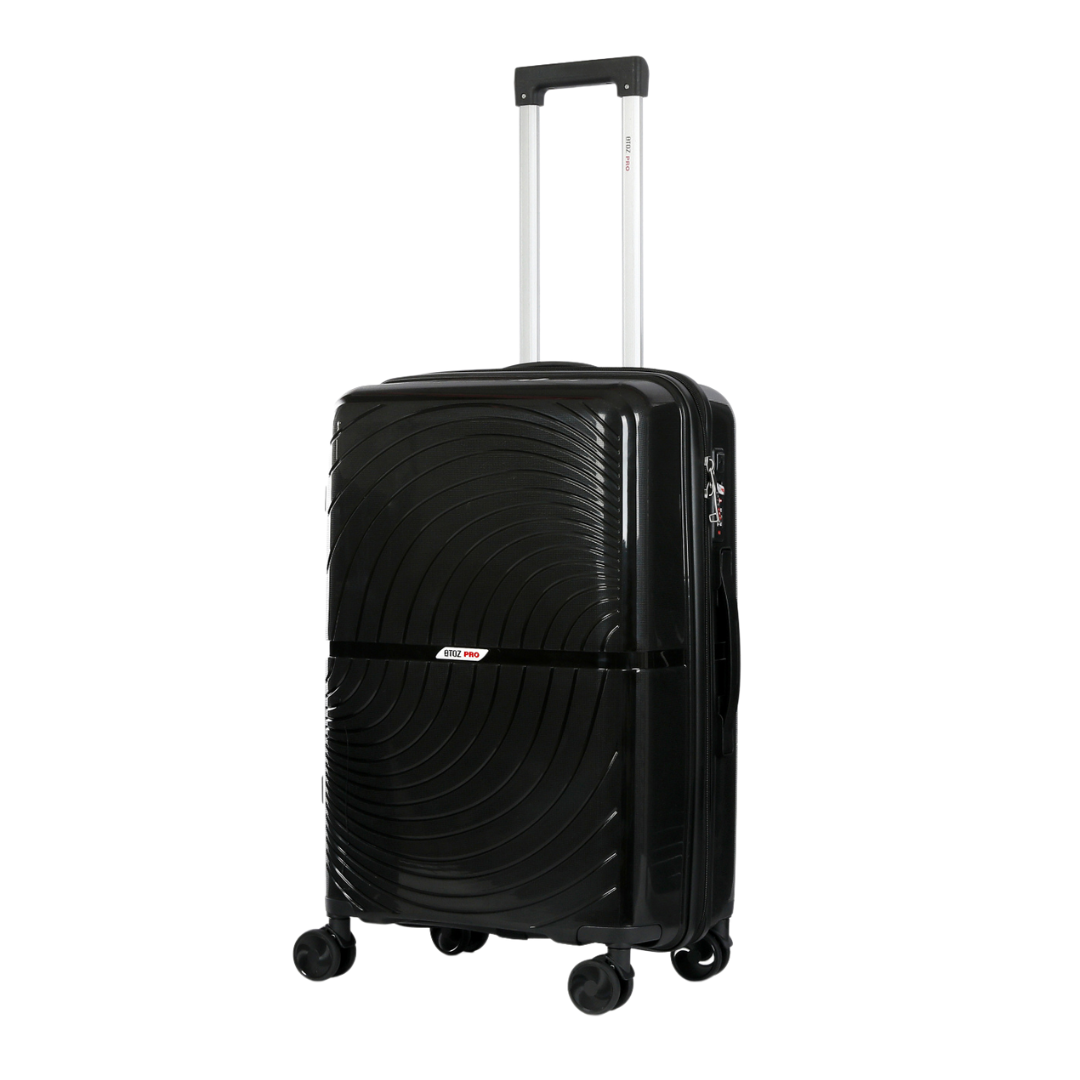 Brujas Reiskoffer 65cm Zwart Schuin