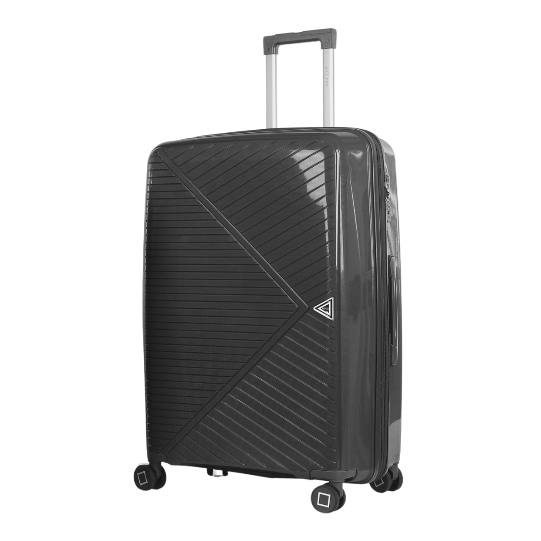 Cairo Reiskoffer 75cm Donker grijs Schuin