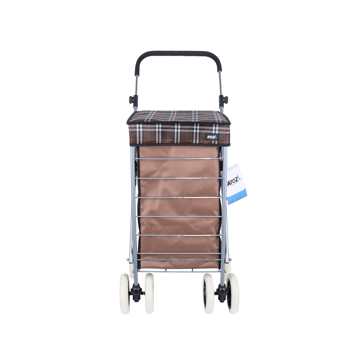 Clease Boodschappentrolley bruin