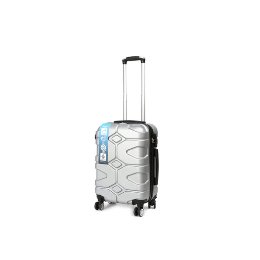 CompaTrav Handbagage 50cm ABS met TSA Zilver Schuin