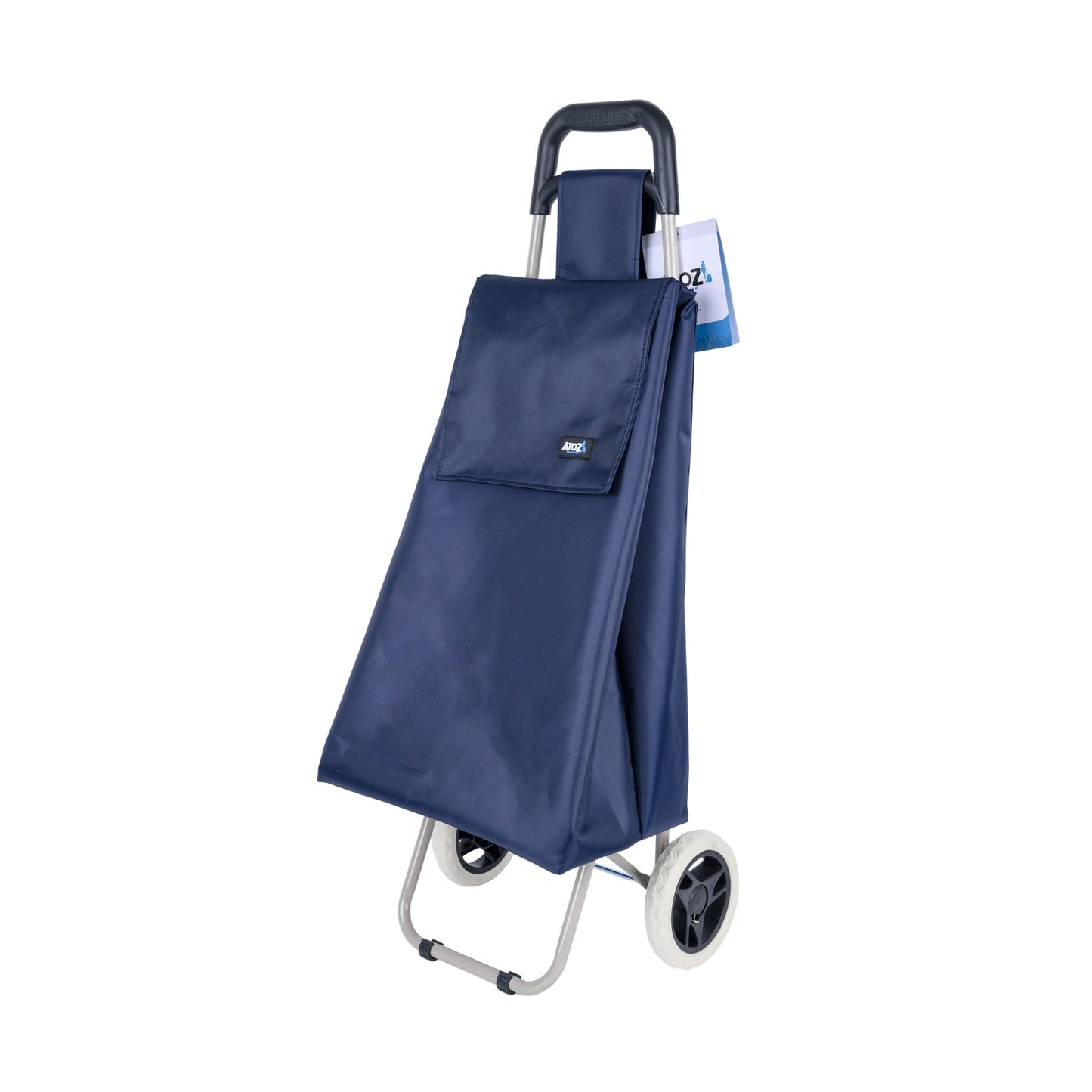 CoreJet Boodschappentrolley Blauw Zijkant