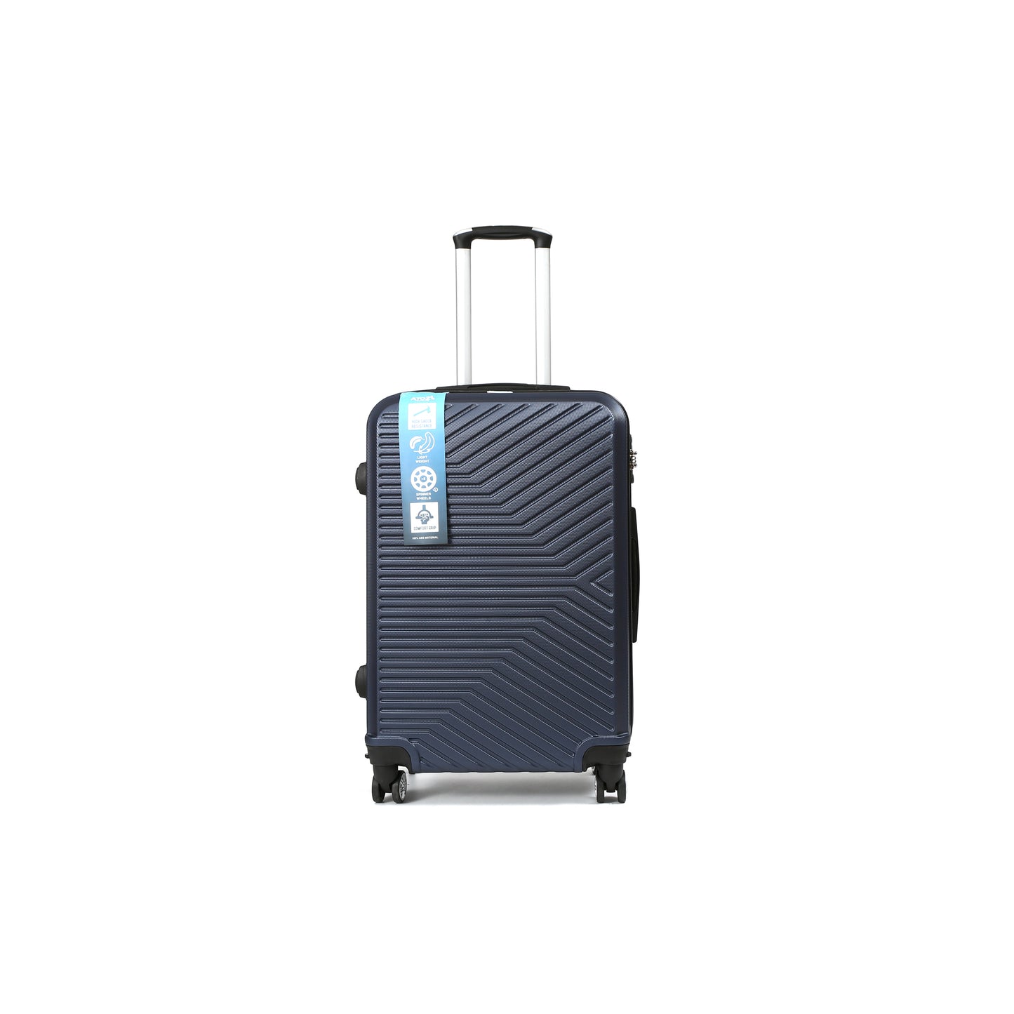EvoTrav Reiskoffer 65cm ABS met TSA Marine blauw