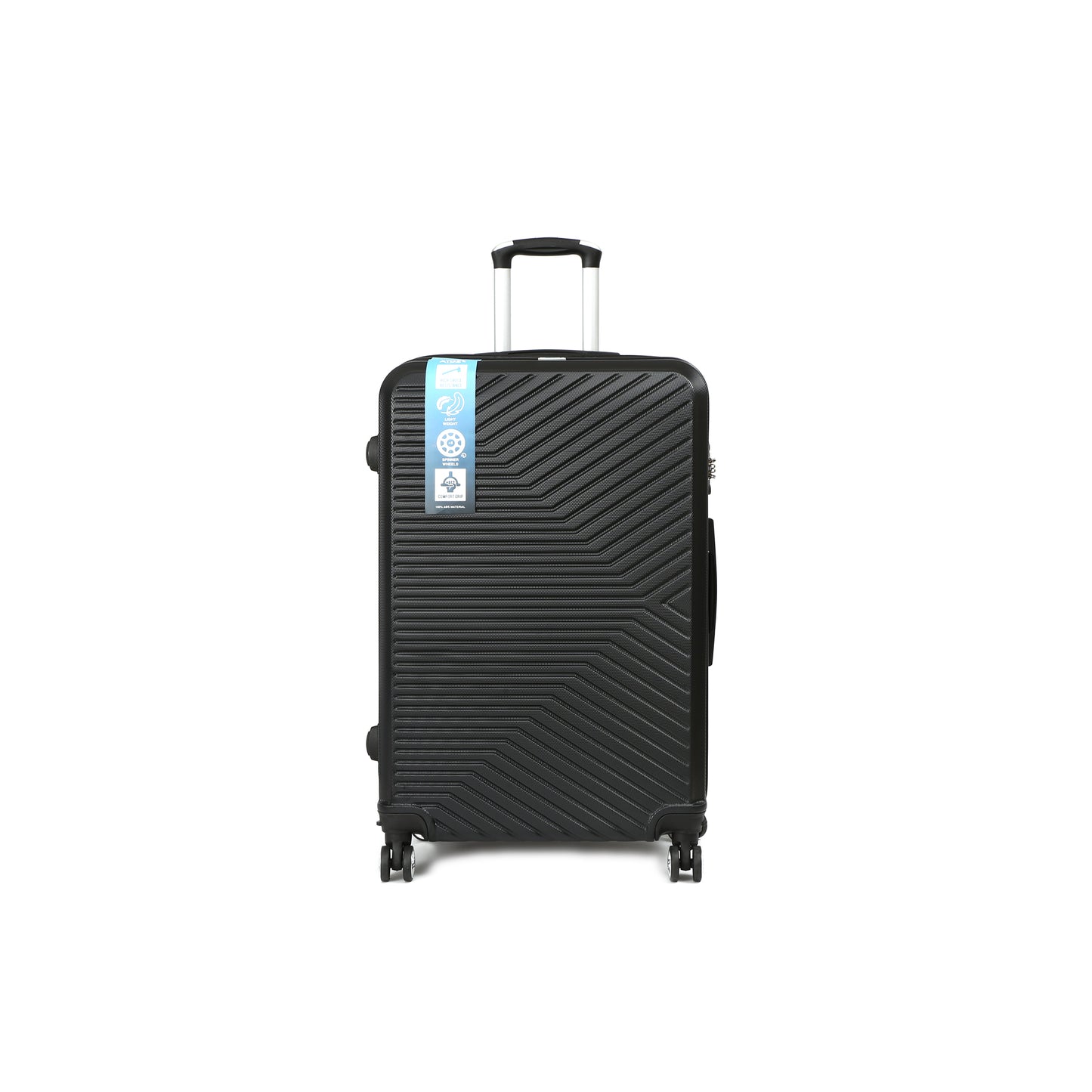 EvoTrav Reiskoffer 75cm ABS met TSA Zwart