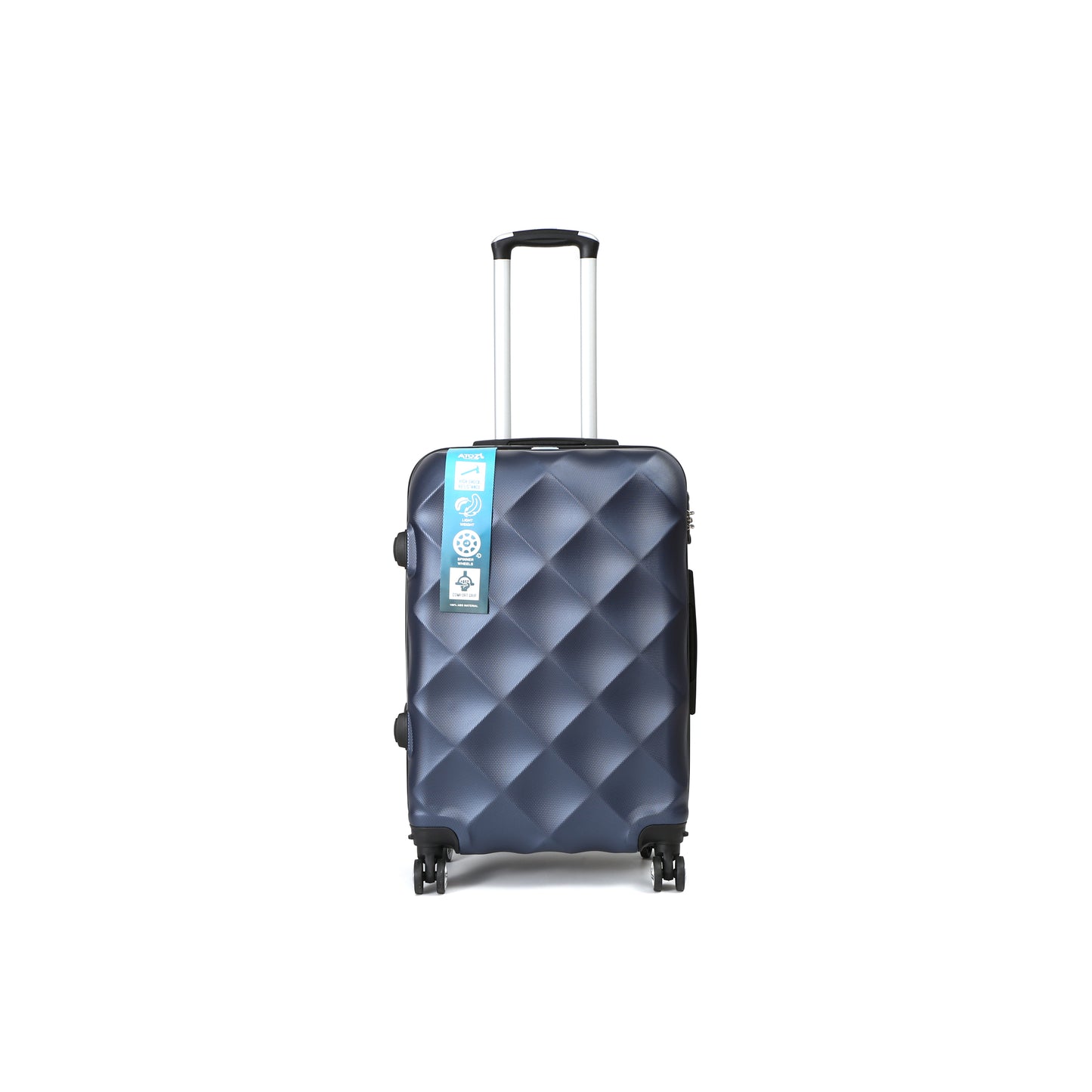 FlexiTrav Reiskoffer 65cm ABS met TSA Marine blauw