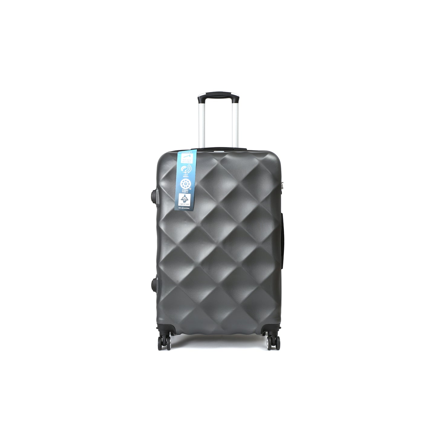 FlexiTrav Reiskoffer 75cm ABS met TSA Grijs