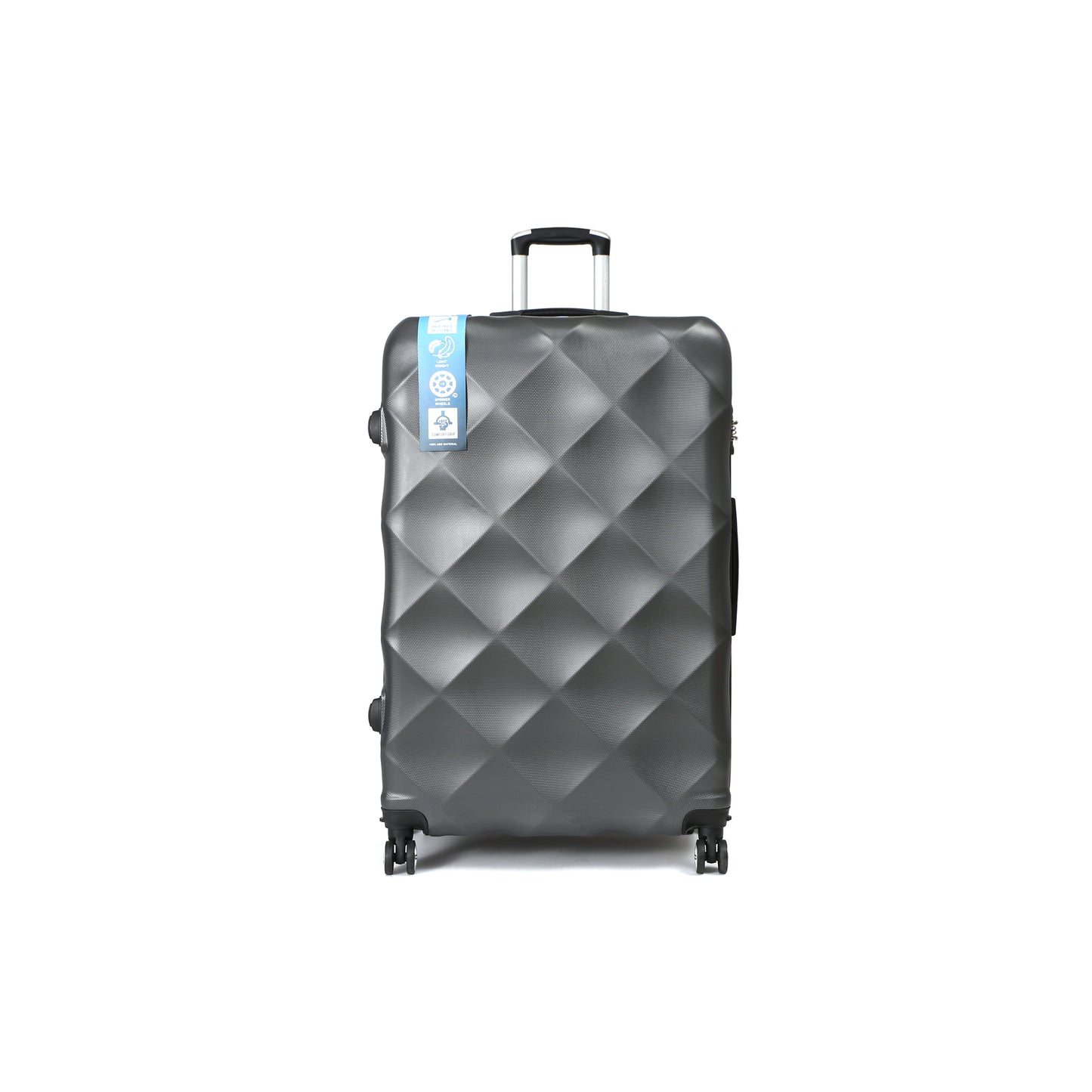 FlexiTrav Reiskoffer 85cm ABS met TSA Grijs