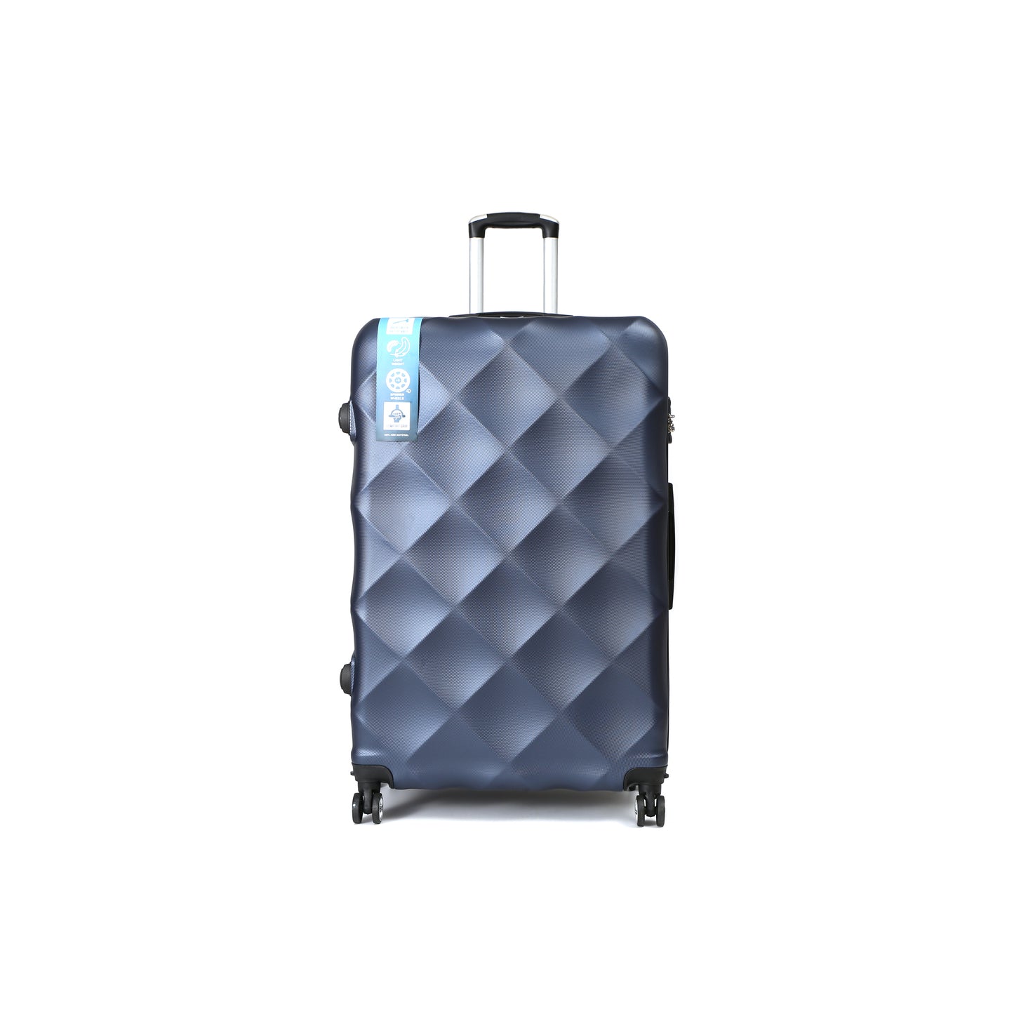 FlexiTrav Reiskoffer 85cm ABS met TSA Marine blauw