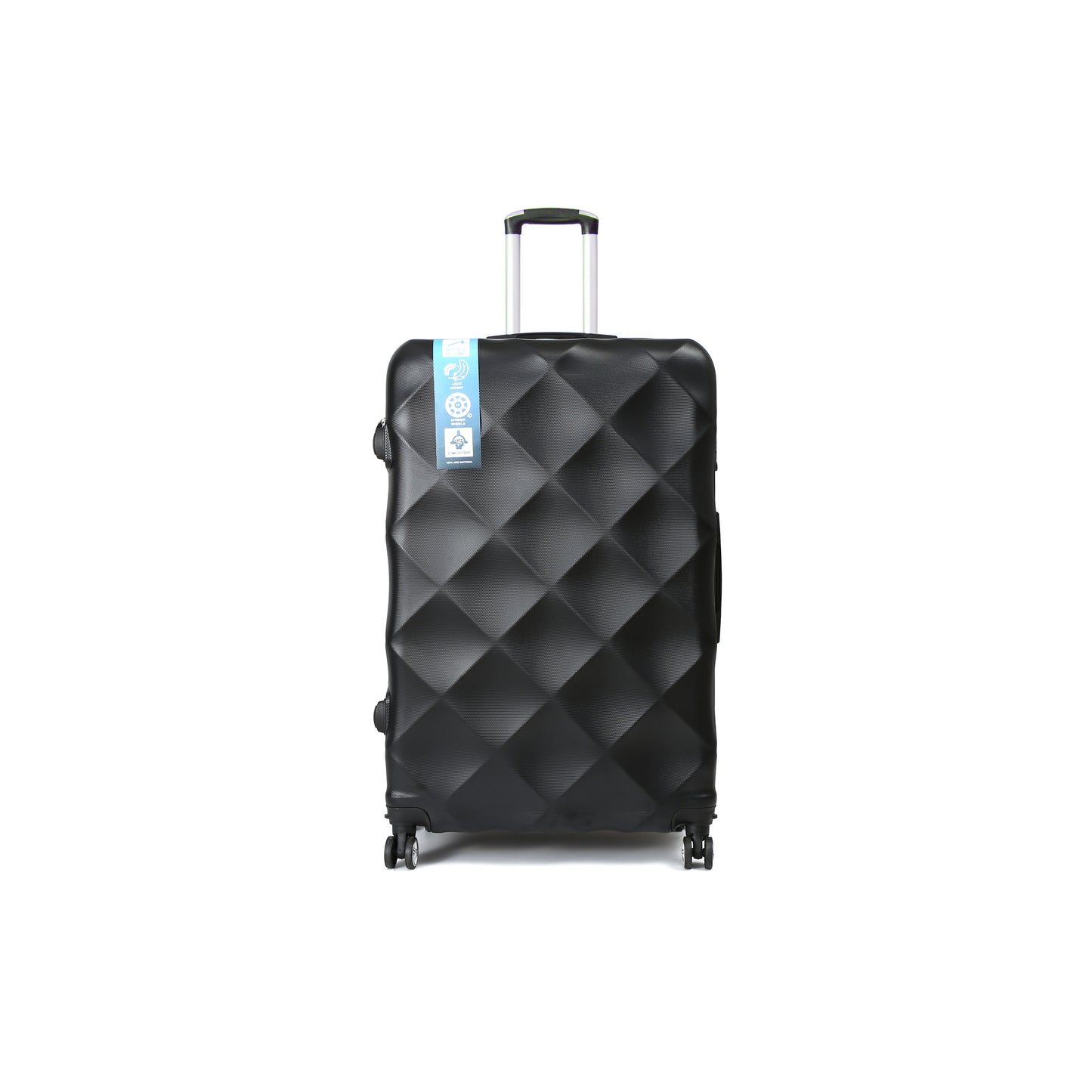 FlexiTrav Reiskoffer 85cm ABS met TSA Zwart