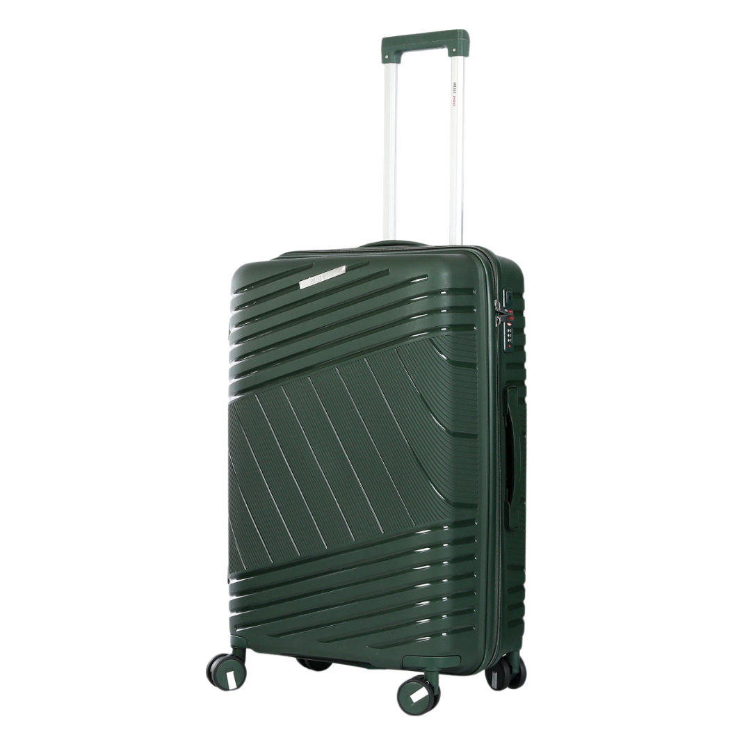 Gante Reiskoffer 71cm Donker groen schuin