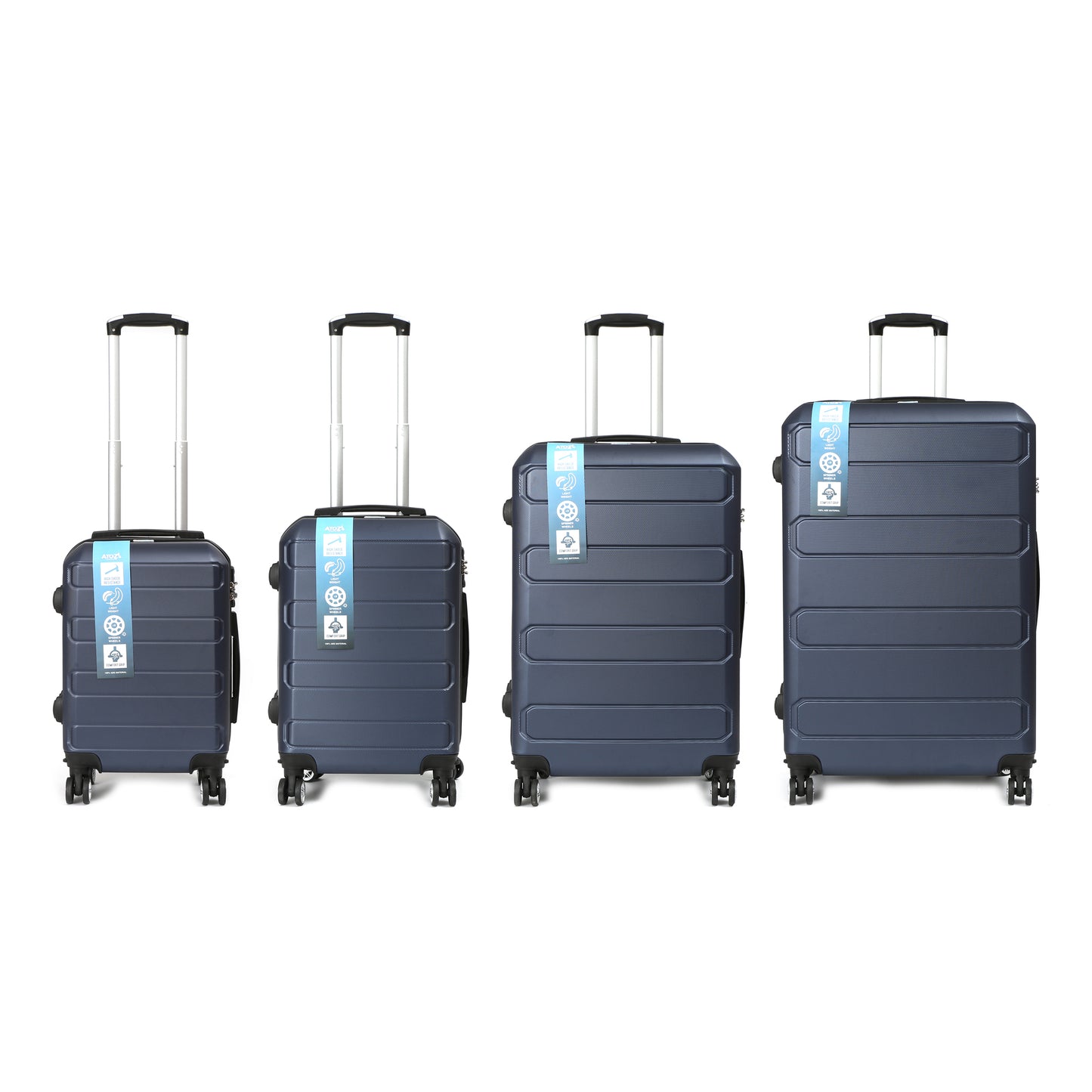 A To Z Traveller AeroTrav Kofferset 4-delig Marineblauw 